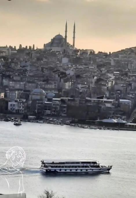 Deniz Manzarasi, Marti Sesleri Esliginde Istanbul Apartamento Exterior foto